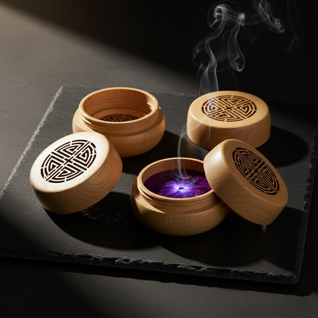 vyloZen: Hand-Carved Essential Oil Orb