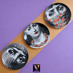 VyloEyes: Italian Vintage Face Wall Plate