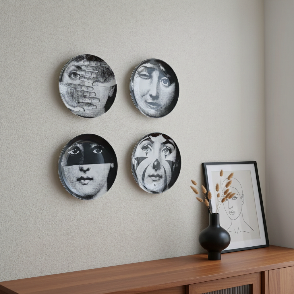 VyloEyes: Italian Vintage Face Wall Plate